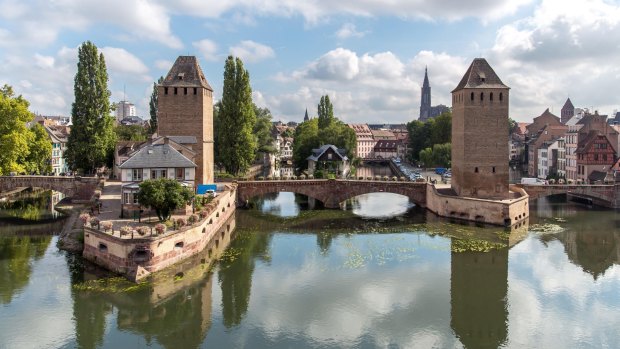  Petit France in Strasbourg.