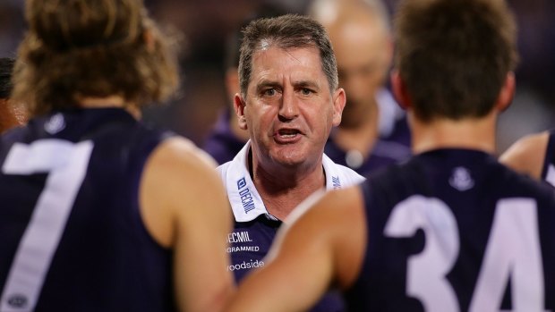 With Ross Lyon locked in until 2020, the Dockers can afford to take a step back to take a couple forward.