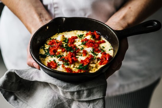 Omelette at Ortzi, Surry Hills.