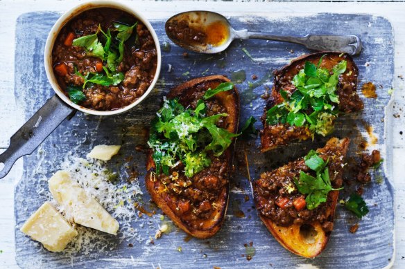 No, you don't have to eat this red wine mince every night of the week, but you can keep it interesting and make it stretch across multiple meals.