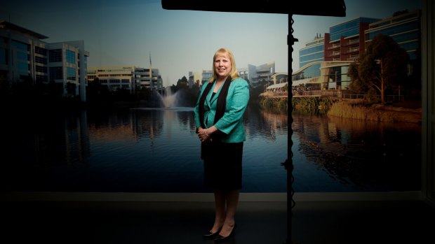 Newly-elected Hills Shire mayor Michelle Byrne.