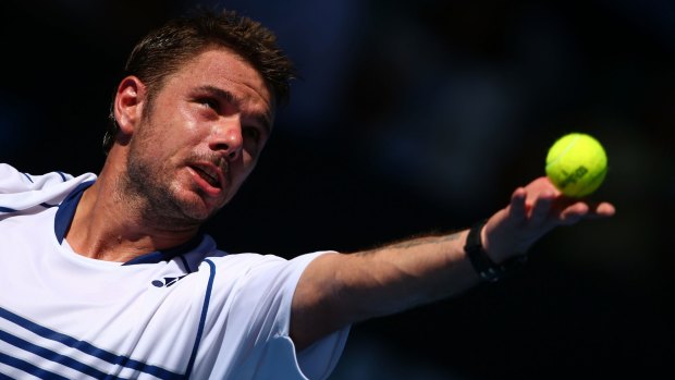 Points to defend: Last year's champion Stan Wawrinka.