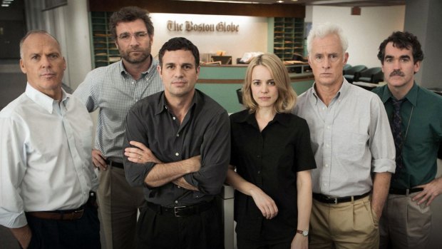 <i>Spotlight</i> won Best Picture and Best Ensemble at the Critics' Choice Awards