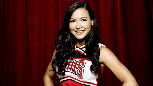 Naya Rivera as Glee's Santana Lopez.