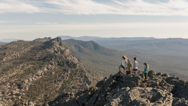 It has taken Parks Victoria almost eight years to build its newest long-distance walking trail, the Grampians Peak Trail.