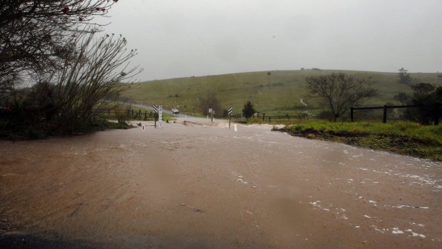 Torrential rain caused havoc in parts of the Illawarra.