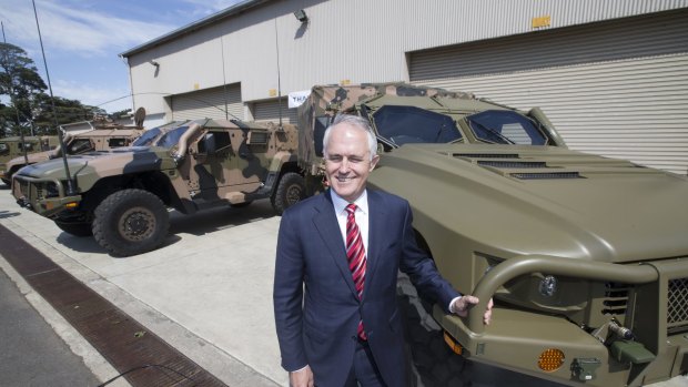 Malcolm Turnbull should take the chance to consider Australia's military ambitions.