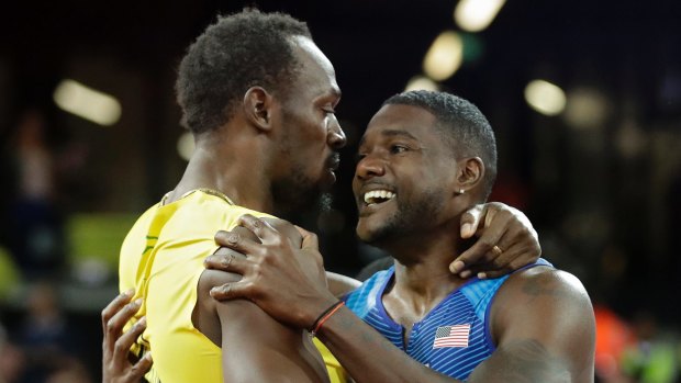 Final test: Justin Gatlin upstaged Usain Bolt in the latter's final solo race, taking gold.
