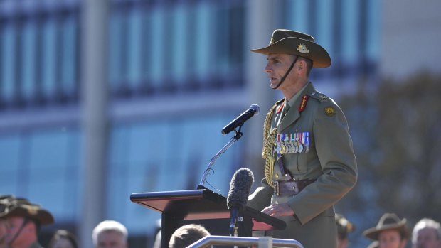 Angus Campbell took over command of the Australian Army from Lieutenant General David Morrison earlier this year.