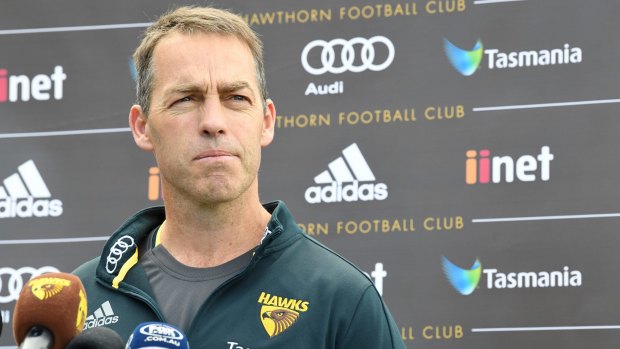 Modern-day coaching great: Alastair Clarkson has no desire to leave the Hawks.