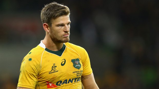 Still a chance: Michael Cheika hints that Rob Horne could be in line to play for the Wallabies in June despite leaving at the end of the Super Rugby season. 