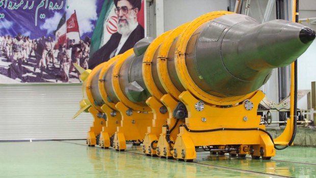 The US says it is putting Iran "on notice" over missile testing.