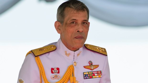 Thailand's King Vajiralongkorn on Friday.