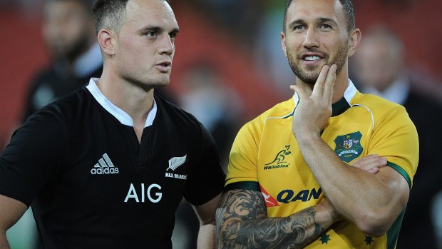 Quade Cooper was not used in the third Bledisloe Cup match against New Zealand.