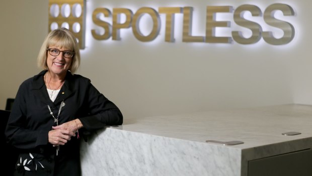 Spotless chairman Margaret Jackson has been buying shares.