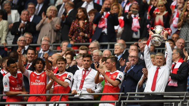 To the victor the spoils, but will it be enough for Wenger to keep his job? 
