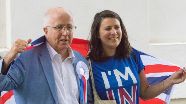 Former Labour minister Denis MacShane  believes Brexit 'will be a very limited exit and it won't be one that causes sustained economic problems for us'. 