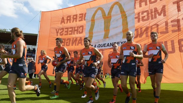 Canberrans will get a chance to help make the banner ahead of Greater Western Sydney's clash with Richmond on Saturday.