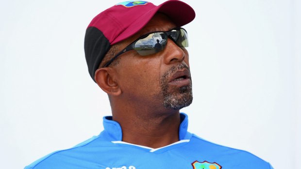 Silent treatment: West Indies coach Phil Simmons has barred his players from talking to ABC commentator Fazeer Mohammed.