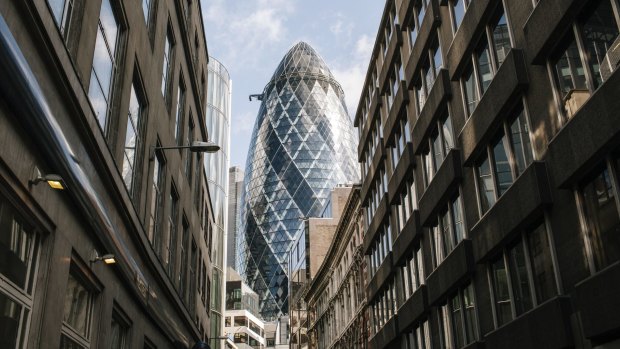 The London office tower known as the Gherkin was bought in 2014 by the Safra Group, the investment arm of a storied financial family that strives for secrecy. .