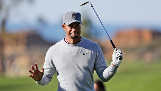 Tiger Woods at last year's tournament in San Diego. 