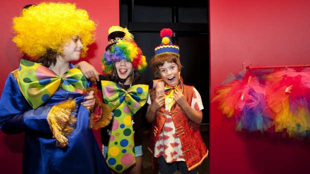 Off to the circus: Children are encouraged to join the action at Circus Factory. 