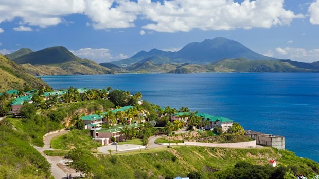 Frigate Bay in St Kitts in the Caribbean with Viking Ocean Cruises.