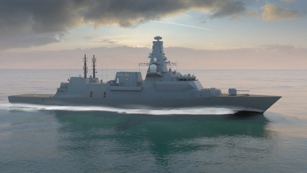 BAE System's Type 26 Global Combat Ship, which is among the contenders for a $35 billion Australian tender.