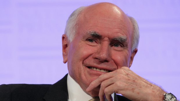 Pushing for democratic reform: Former PM John Howard.