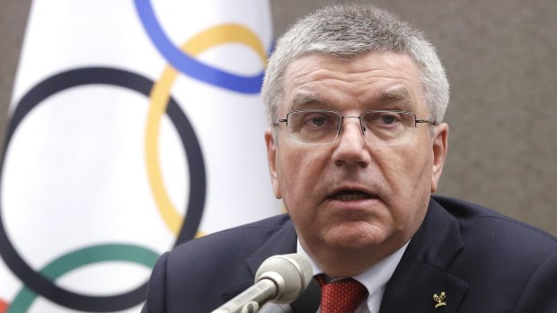 Net widens: International Olympic Committee president Thomas Bach.