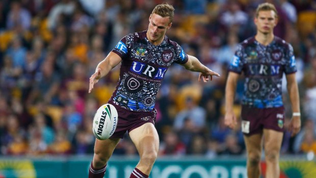Sea Eagles halfback Daly Cherry-Evans milked a penalty late in the match against the Broncos to deny Brisbane a try.