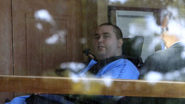 Michael Quinn appears in Kiama Court in July 2013 charged with murder.