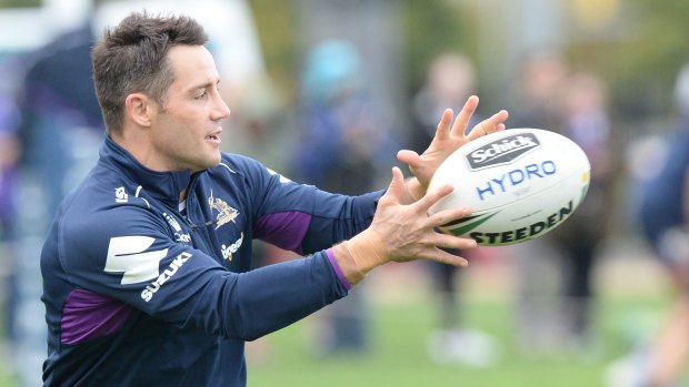 All business: Cooper Cronk.