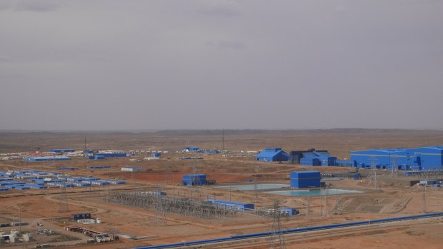 The Oyu Tolgoi expansion is focused on copper, gold and silver.