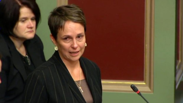 Agriculture Minister Jaala Pulford speaks about the death of her daughter, Sinead.