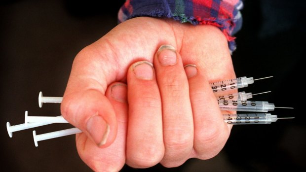 The ACT government is not interested in a safe injecting room "at this time".