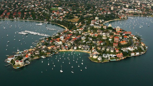 There were six house sales above $30 million in Sydney's Point Piper last year.