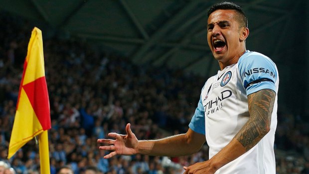 TV star: Melbourne City's Tim Cahill is a popular player.