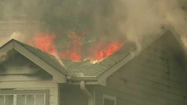 A total of 29 people lost their houses in the blaze.