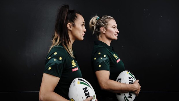 Jillaroos players Corban McGregor and Ruan Sims are keenly anticipating the inaugural women's league in 2018.