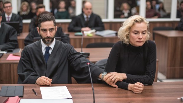 Diane Kruger and Denis Moschitto in <i>In the Fade</i>.