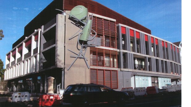 The Chippendale building that became known as "The Nightmare on Regent Street".