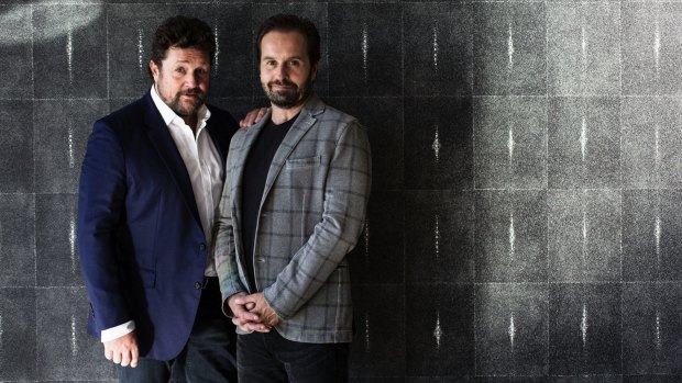 "We are different voices but it works," says Michael Ball (left) with Alfie Boe.