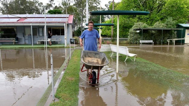 Euroa was hit by 220 millimetres of rainfall over the past three days.