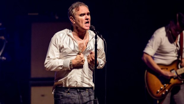 Worthy winner ... Morrissey's bulbous salutation impressed the critics with its awfulness.
