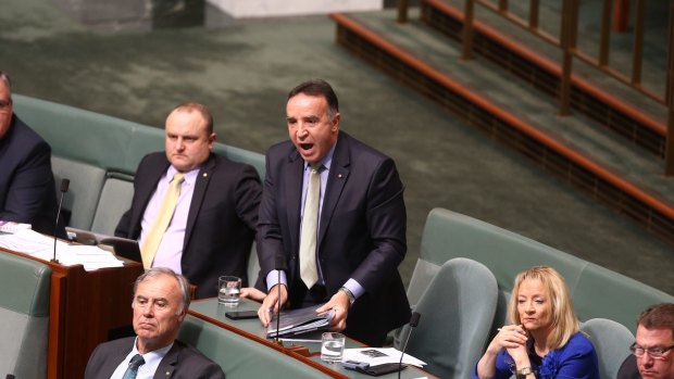 Andrew Nikolic in Parliament earlier this year.