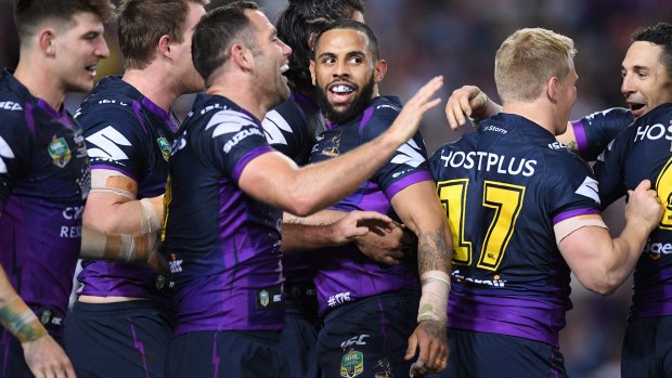 Storm winger Josh Addo-Carr worked hard to make the most of his opportunities.