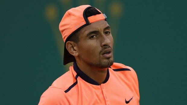 Nick Kyrgios is banned from the tour for eight weeks.