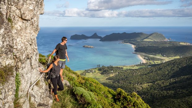 Lord Howe Island naturally attracts outdoor types.