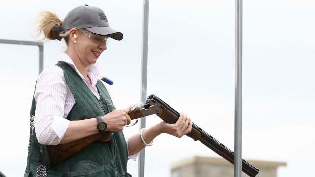 Nationals senator Bridget McKenzie is now a member of parliamentary groups Friends of Shooting, and Friends of Gun Control.  